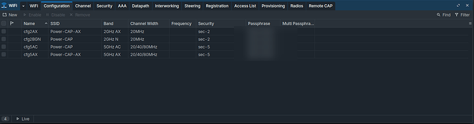 WiFi Configurations